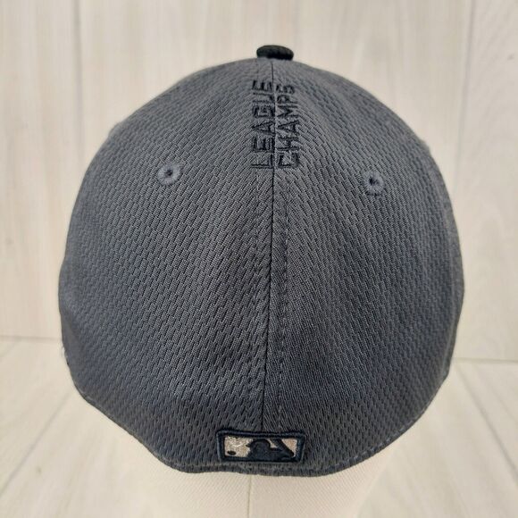 Houston Astros Hat Cap New Era 39Thirty Fitted Baseball MLB World Series Gray - Picture 3 of 8